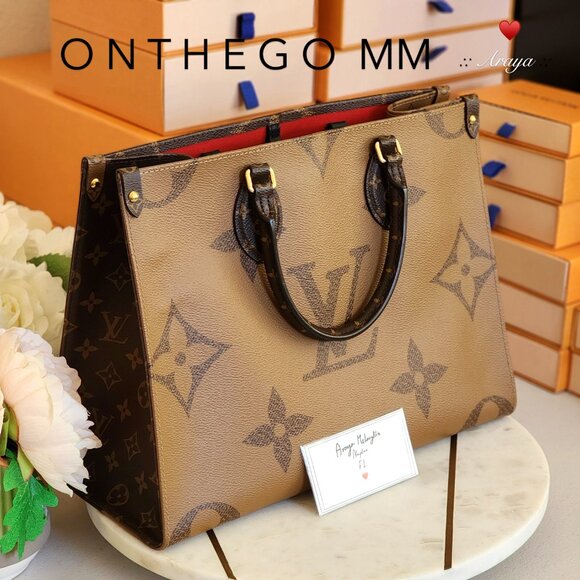 LOUIS VUITTON ONTHEGO MM - Picture 1 of 7
